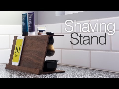 Simple DIY Shaving Stand | Easy Woodworking Projects