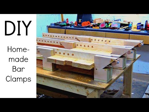 Incredible Homemade Bar Clamps | Diy Woodworking Project