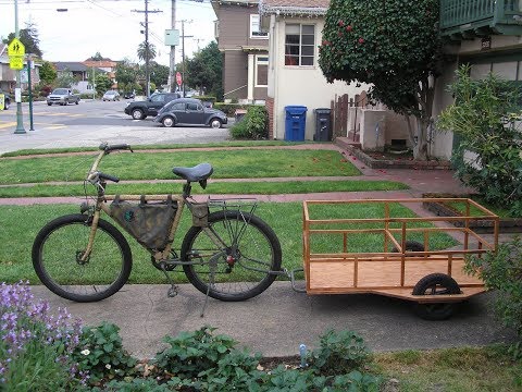 DIY Wooden Bicycle Trailer Ideas – Woodworking Projects Ideas