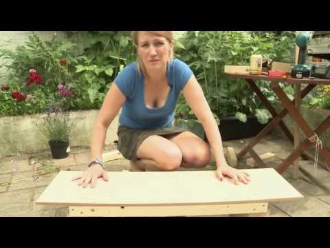 How to make a bench: DIY video