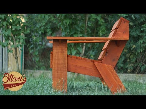 Make a Simple Outdoor Chair with Limited Tools –  DIY Pallet Wood Project