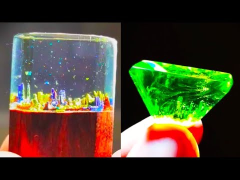 10 Amazing Epoxy Resin and Wood Designs ! DIY Woodworking Projects