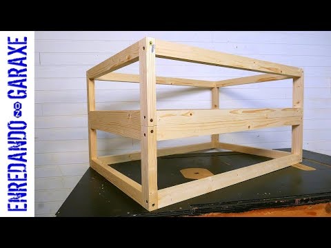 How to make a very simple wooden frame