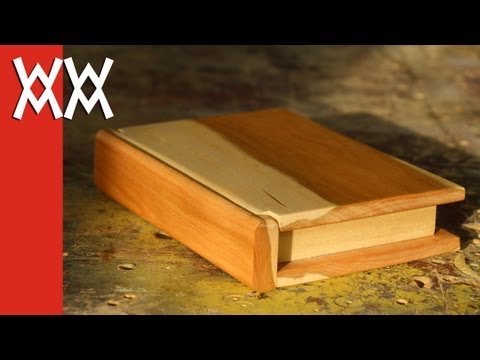 Wooden book keepsake box. Valentine's Day gift idea!
