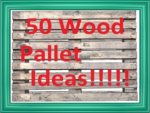 Pallet Wood Projects & Pallet Craft Ideas!