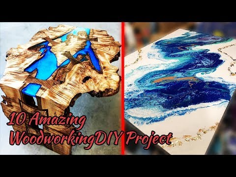 10 Amazing Woodworking DIY Projects #2 ! Awesome Tools, Woodturning, Epoxy Resin And River Tables !