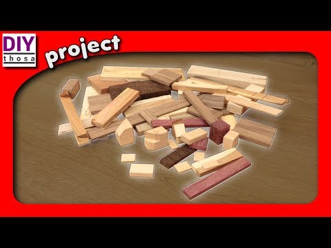 🔴 Scrap Wood Projects #1 – Hard Wood