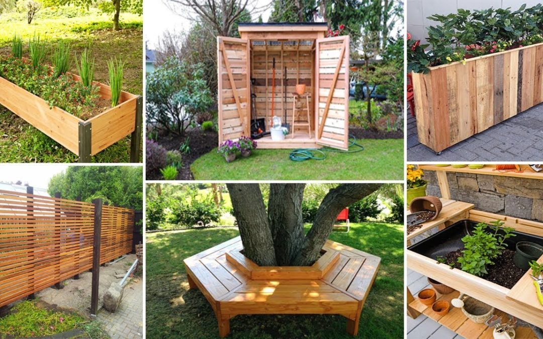 100 DIY Wood Projects for Garden YOU CAN START NOW | DIY Garden