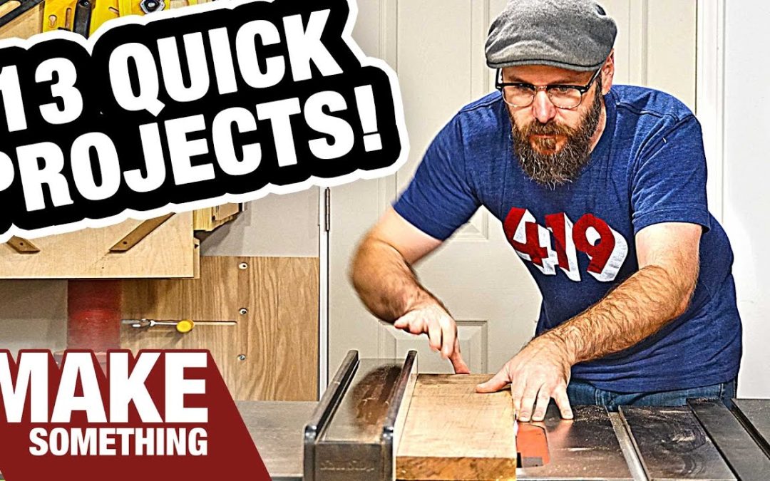 13 Woodworking Projects You Can Make as Christmas Gifts!