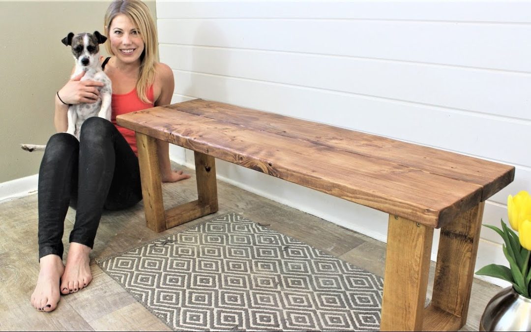 The $15 Fifteen Minute Bench – Easy DIY Project