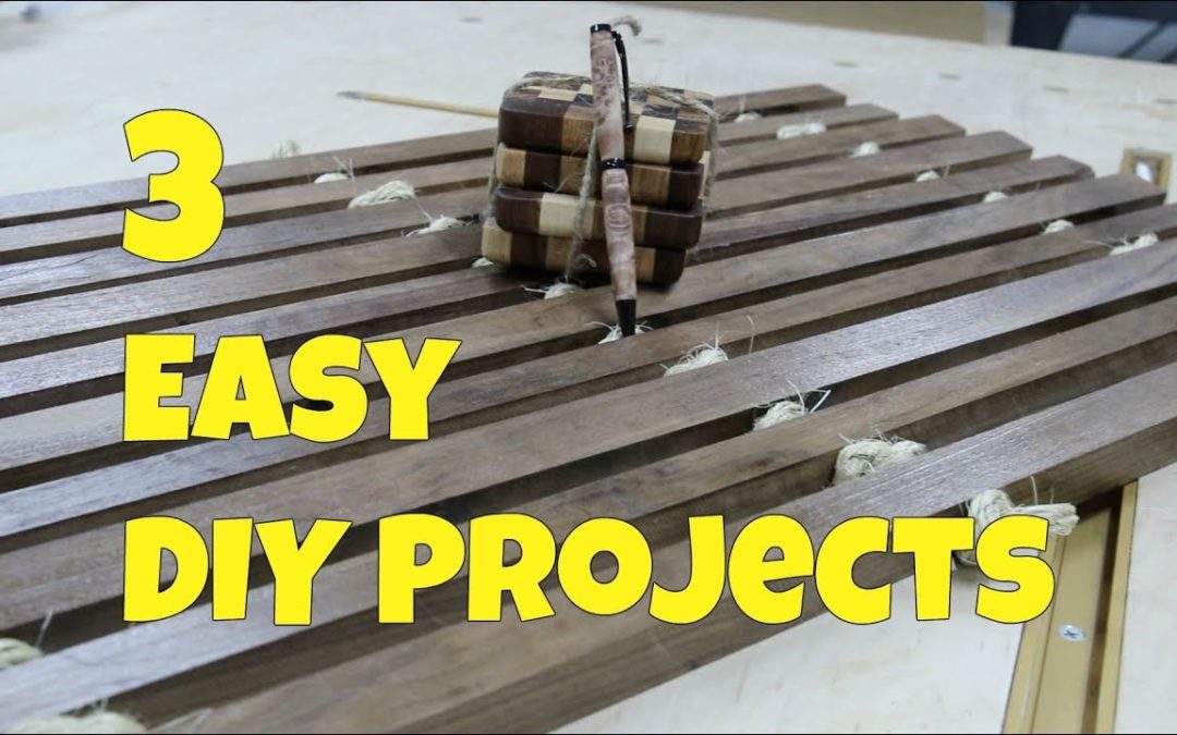 3 Easy DIY Projects You Can Make In One Day – Woodworking