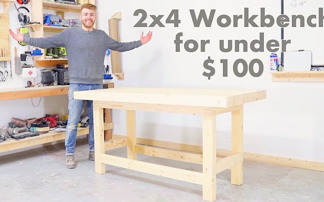 DIY 2×4 Workbench for Under $100 | Modern Builds | Woodworking