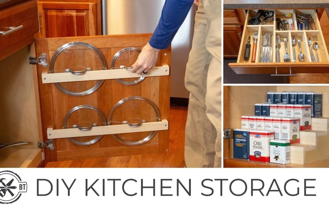 3 Easy DIY Kitchen Organization Projects | Basic Tools