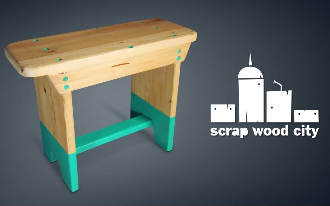 How to make a super simple wooden stool – DIY