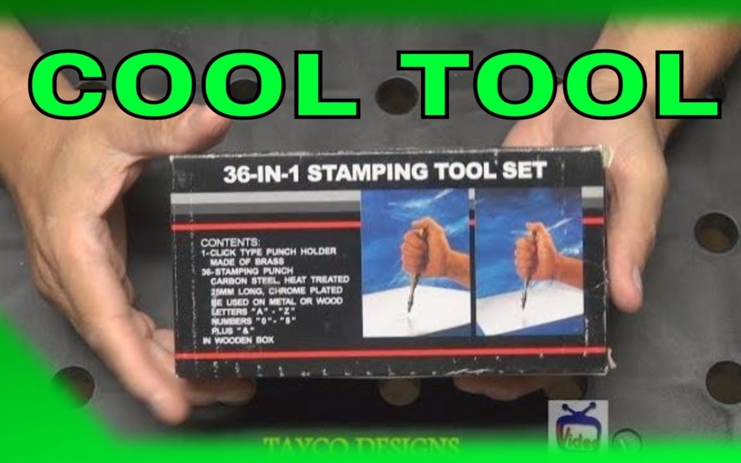 How To Sign Your Woodworking Projects With This 36 in 1 Stamping Tool
