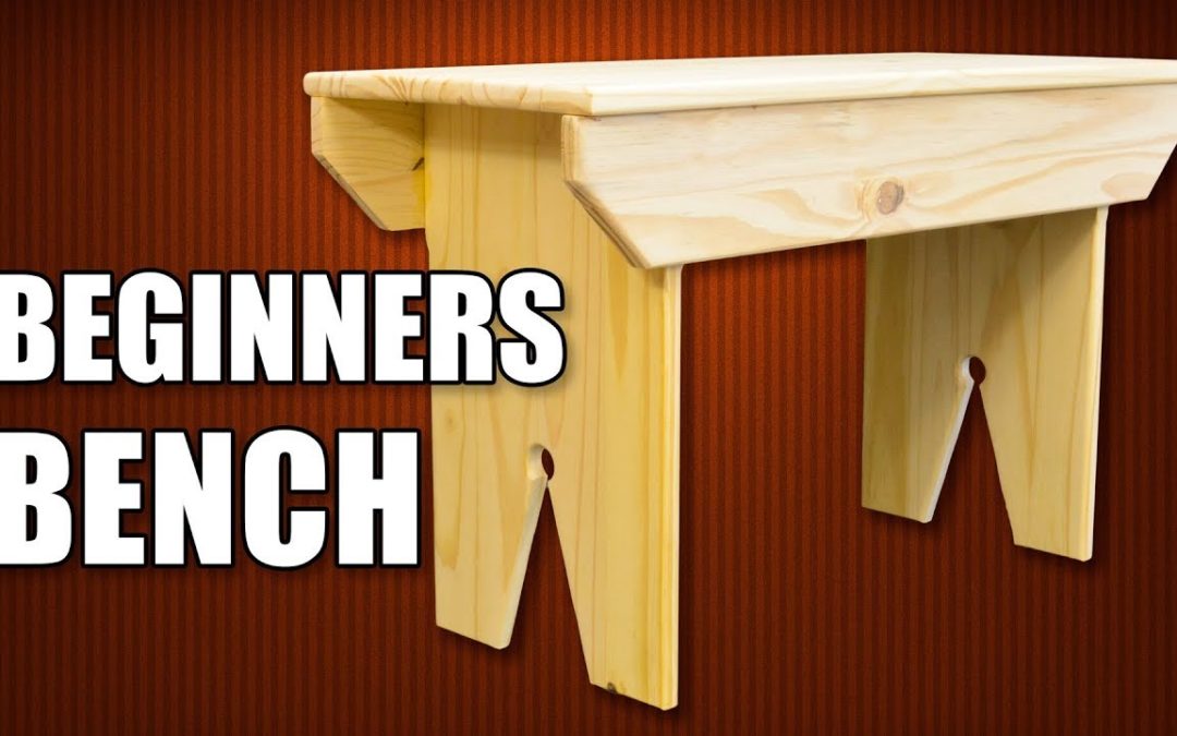 Mini Wooden Bench – Woodworking For Beginners #33