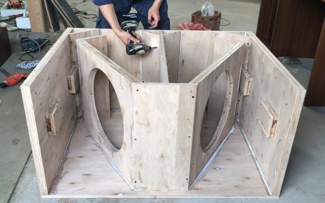 Woodworking Projects – How To Build The Bass Subwoofer 50 Extremely Large | #Stayhome and DIY!