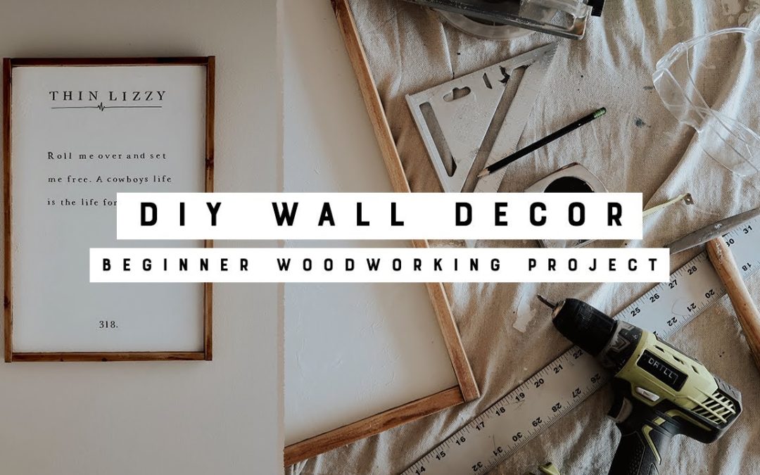 Easy DIY Wall Decor | Beginner Woodworking Project