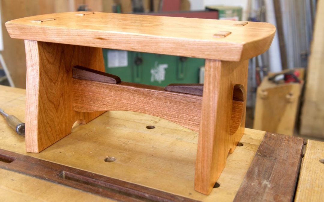 Japanese Joinery – Build a Step Stool