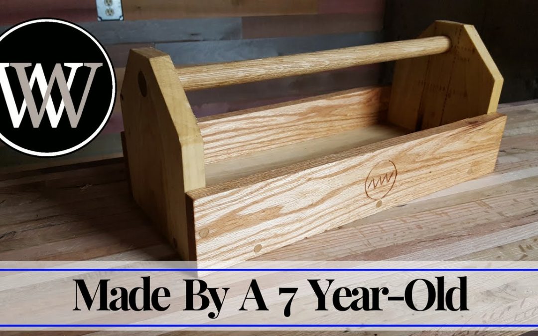 Making a Tool Box With My Daughter – Hand Tool Woodworking With Kids
