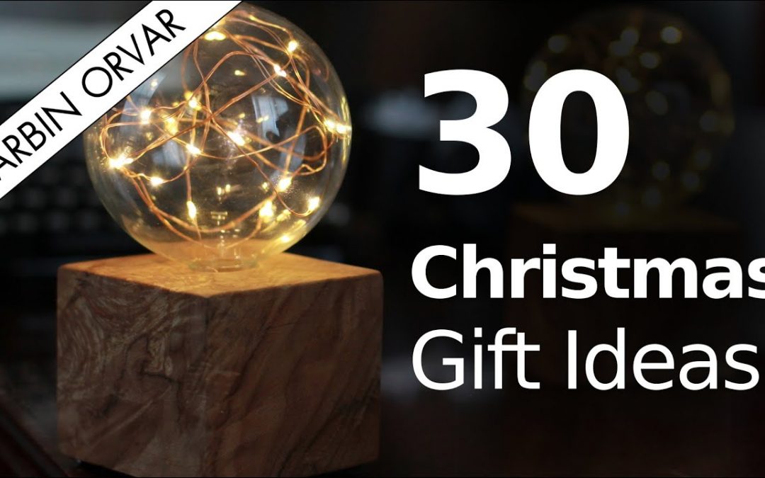 30 Ideas for Making Christmas Presents // Woodworking