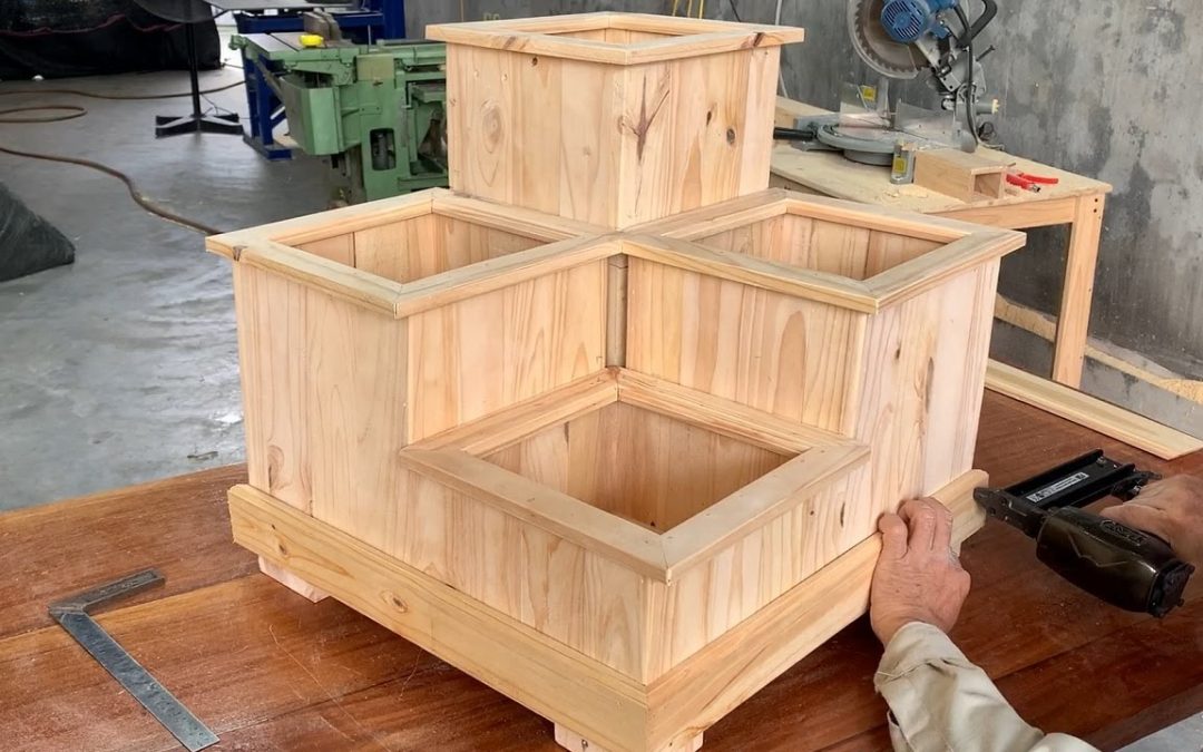 Amazing Woodworking Projects For your Garden Ideas – Build A Unique Beautiful And Tree Planting Box