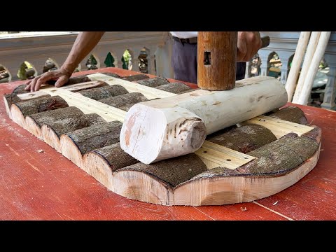 Woodworking Ideas Perfect For Woodworking Projects Easily From Dry Tree Stump – DIY Wooden Furniture