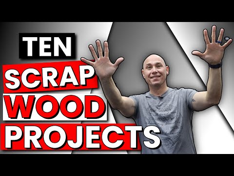 10 AMAZING Scrap Wood Project Ideas | Beginner Woodworking Projects