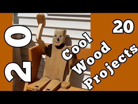 20 Cool Woodworking Project Ideas