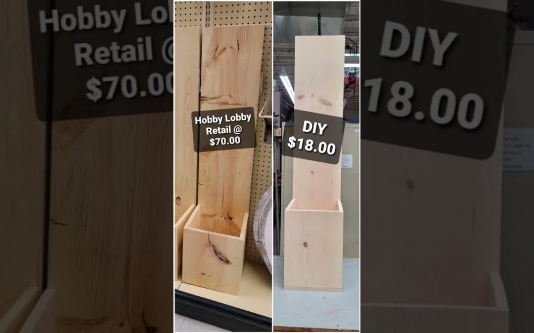 Unbelievably Simple Wood Project That Sell