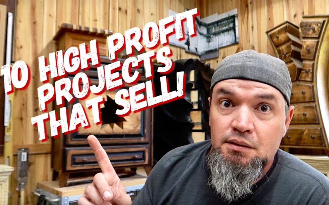 10  More Woodworking Projects That Sell – Low Cost High Profit – Make Money Woodworking
