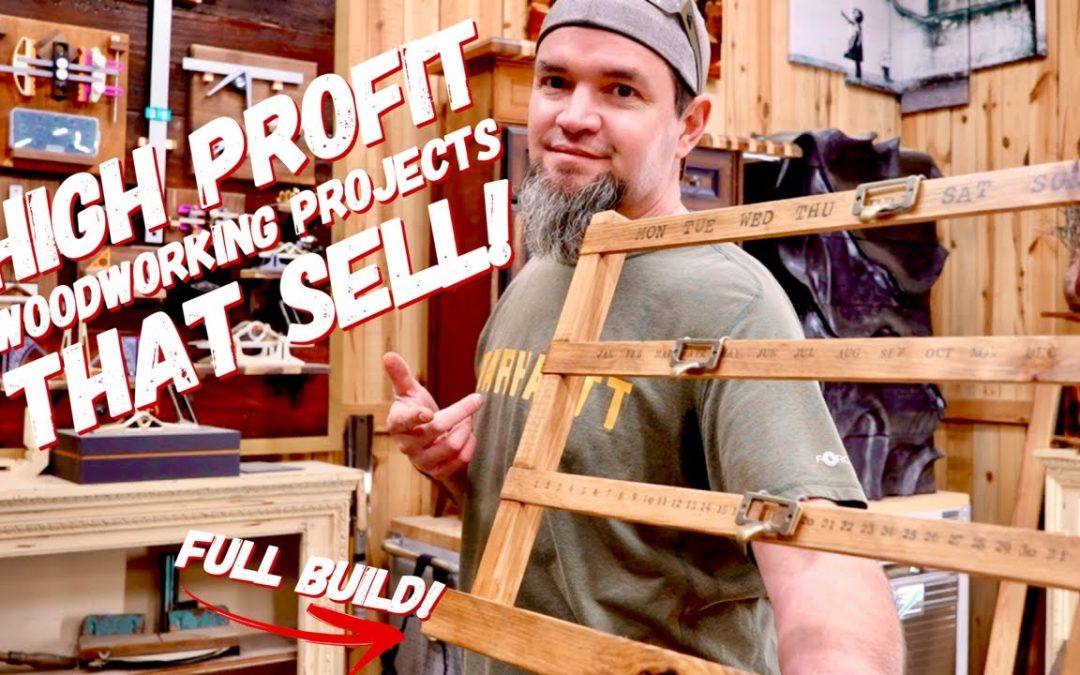 7 More Woodworking Projects That Sell – Low Cost High Profit – Make Money Woodworking