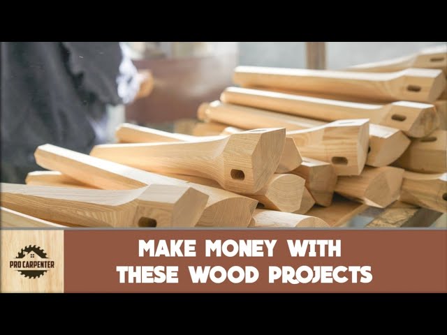 23 Easy Wood Projects That Sell