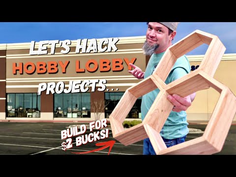 6 Hobby Lobby Woodworking Projects  – Low Cost High Profit – Make Money Woodworking (Episode 15)