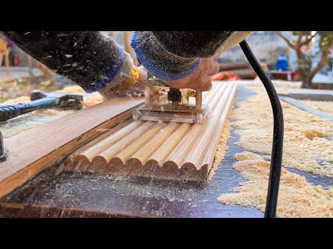 The Excellent Skills of a Carpenter to Create an Amazing Table // Creative Woodworking Projects