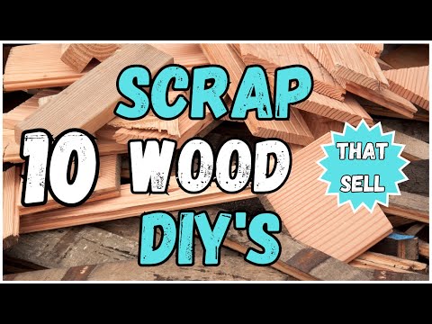 Scrap Wood DIYs/10 Scrap Wood Projects to Sell